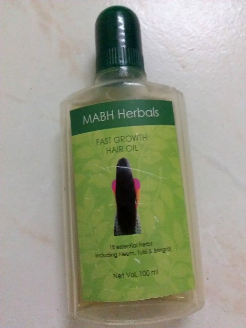 My Hairfall has Reduced : Deepthi Reviews MABH Fast Growth Hair Oil