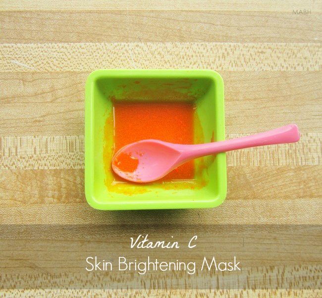 Skin Brightening Mask Using Vitamin C Tablets Recipe Step By Step Instructions Photos