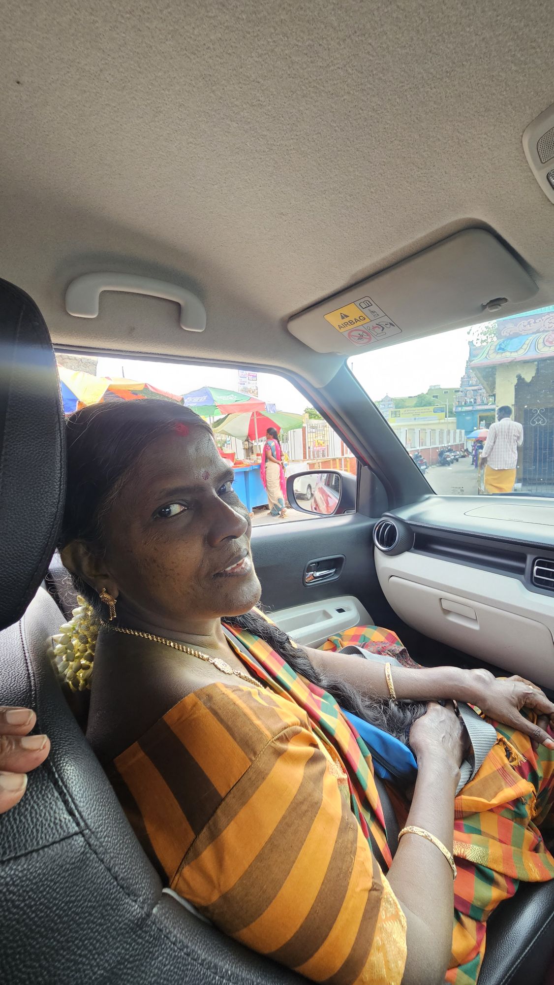 my mom, palanijothi.