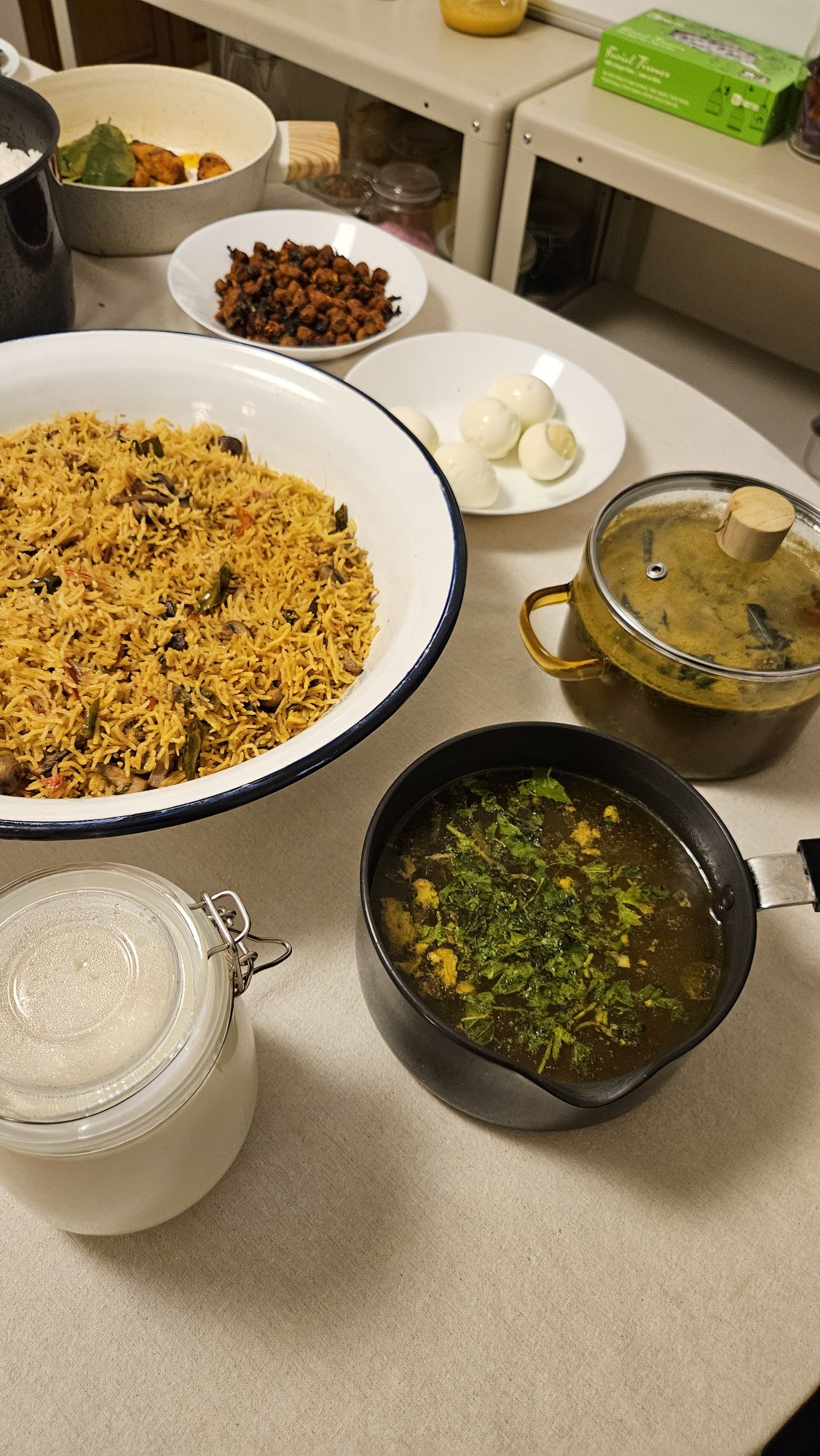 chicken broth into Indian rasam..