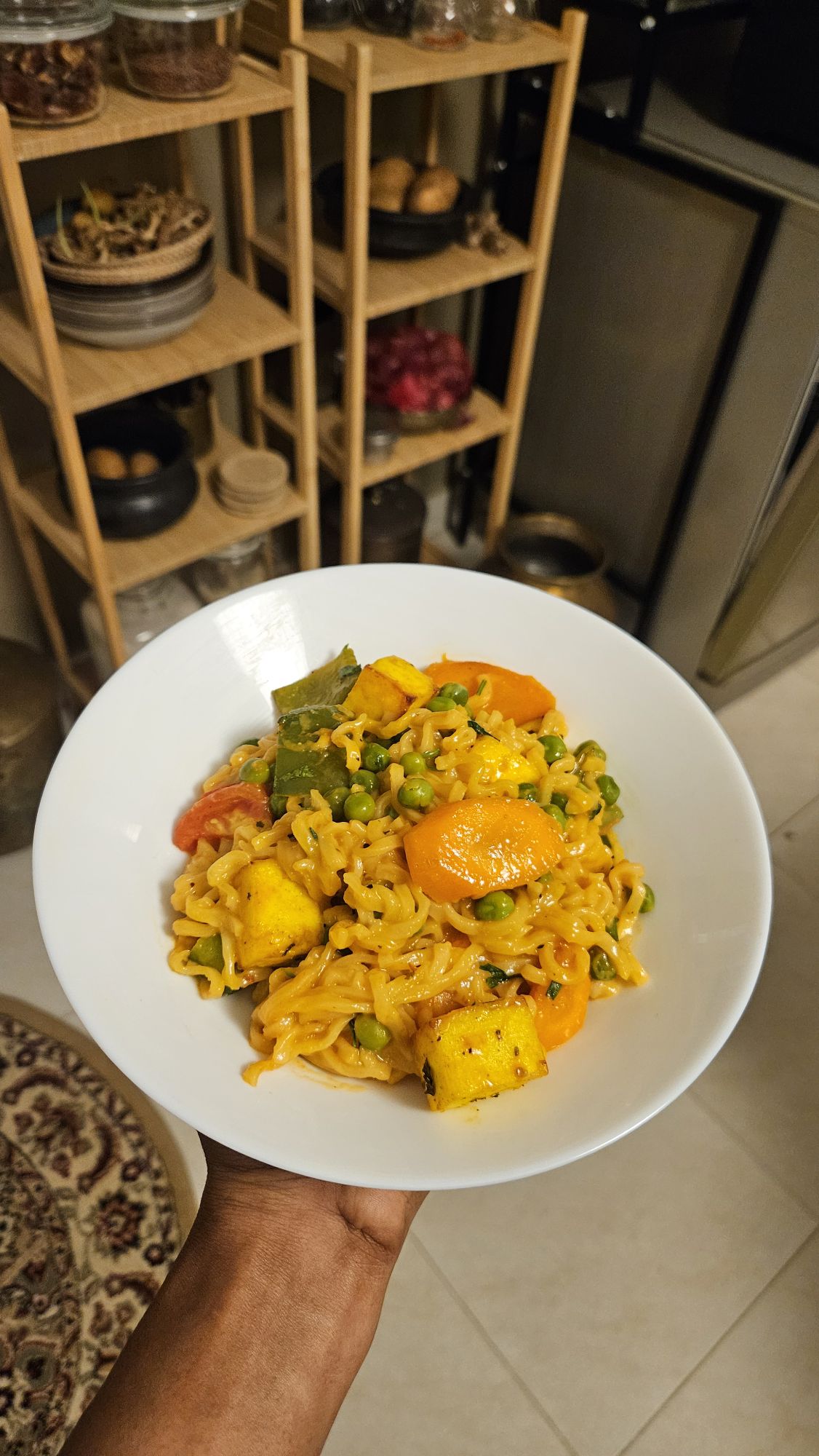 maggi with vegetables :)